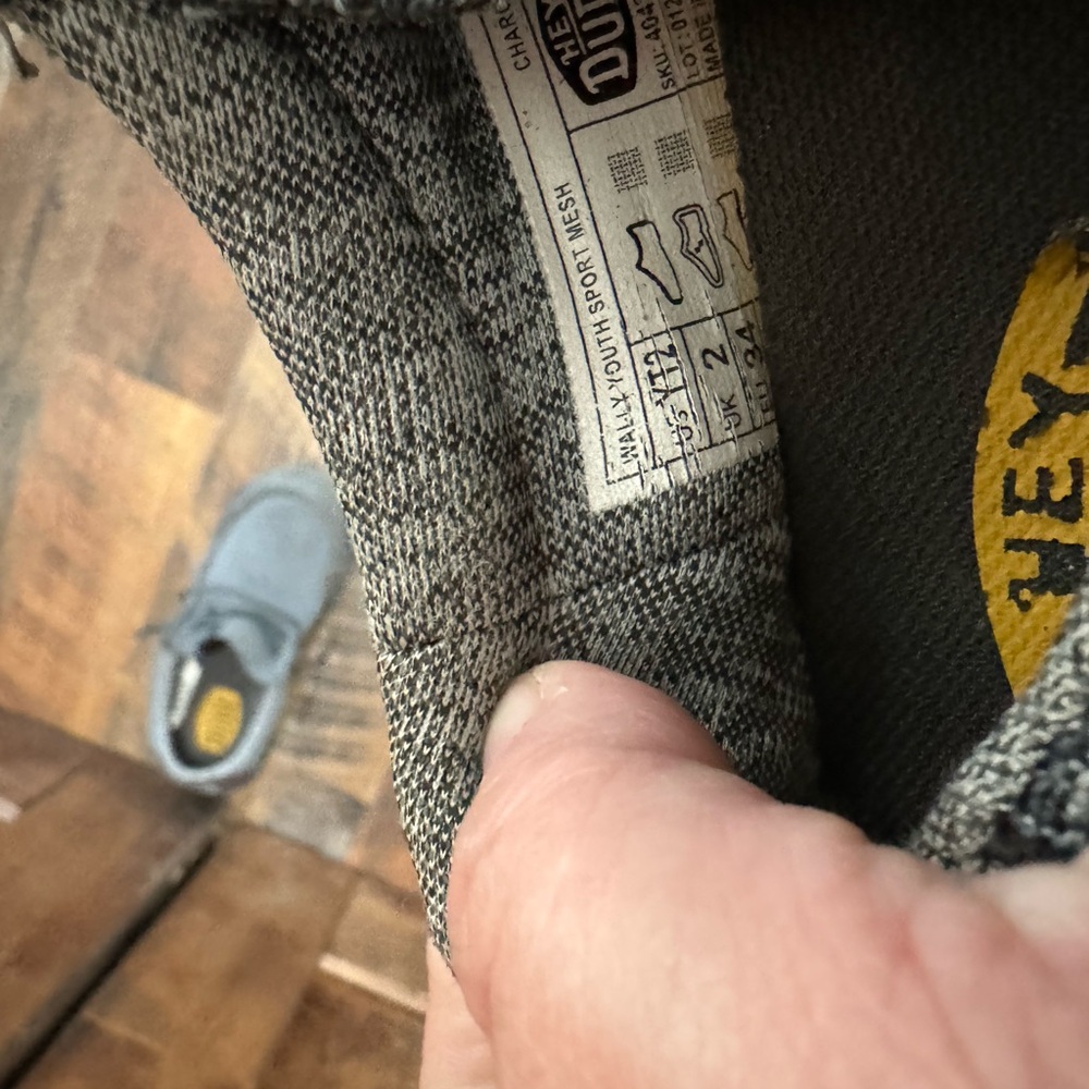 Youth size 2 hey dude